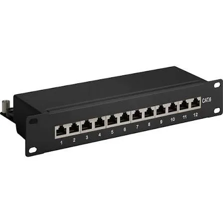 [NW-C6-12PP] AKORD Bandeau CaT6 12-port